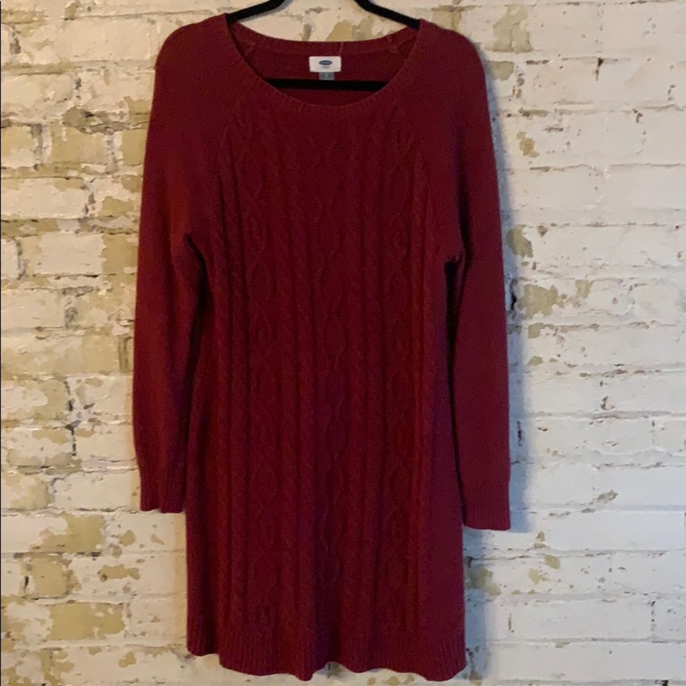 Curve flattering knit dress